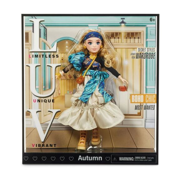 LUV Premium Fashion Doll - Autumn, Dolls for Children Ages 6+ NEW - Picture 1 of 4